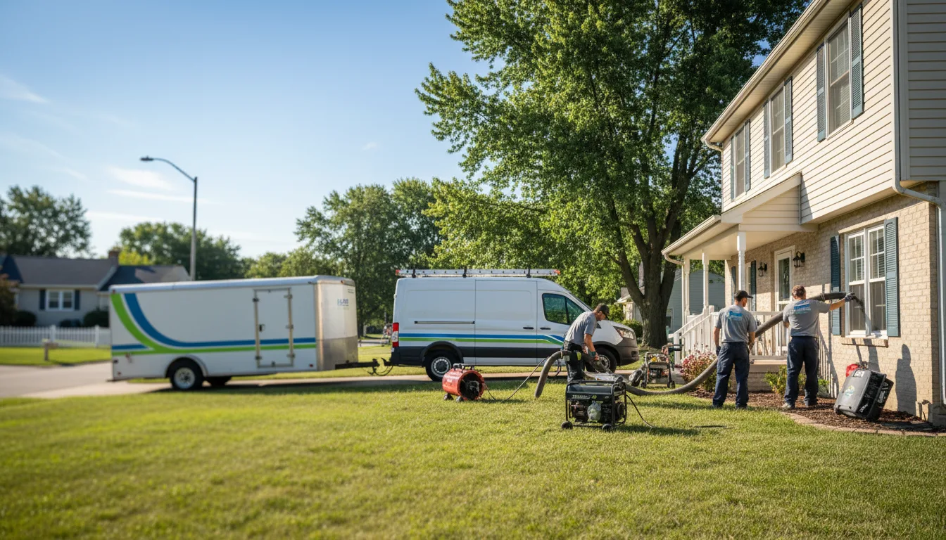 Flooded Basement Restoration And Cleanup With Repair in Edgar, NE near me
